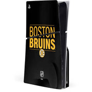 NHL Boston Bruins Lineup PS5 Slim Disk Console Skin