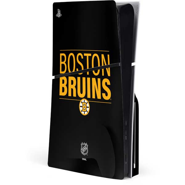NHL Boston Bruins Lineup PS5 Slim Disk Console Skin