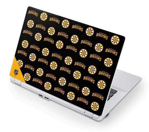 NHL Boston Bruins Pattern Acer Chromebook Skin