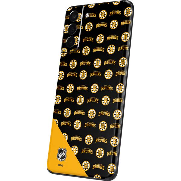 NHL Boston Bruins Pattern Galaxy S21 5G Skin