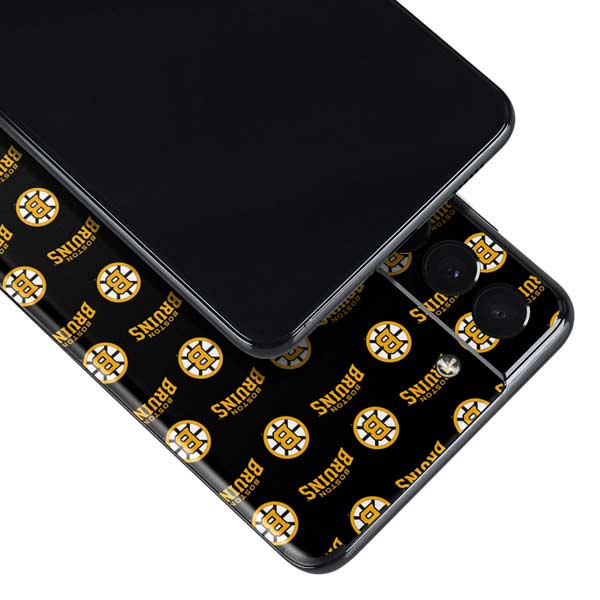 NHL Boston Bruins Pattern Galaxy S21 5G Skin