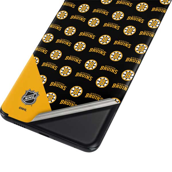 NHL Boston Bruins Pattern Galaxy S21 5G Skin