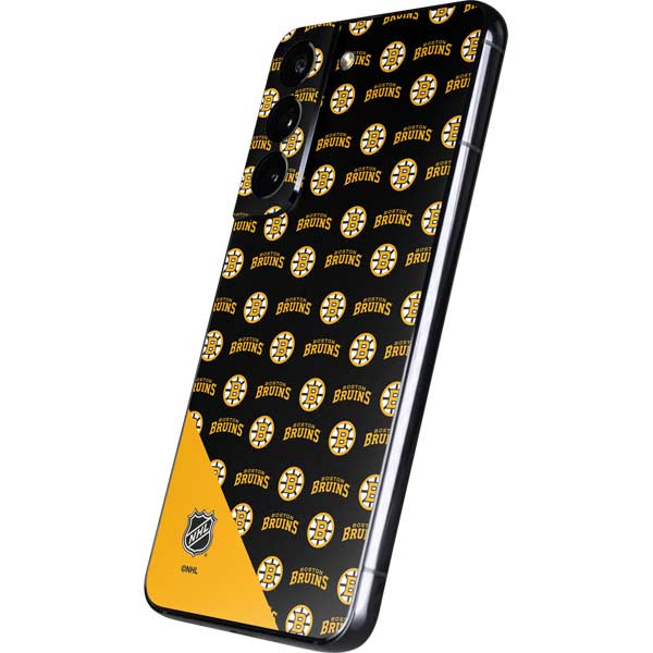 NHL Boston Bruins Pattern Galaxy S22 Skin
