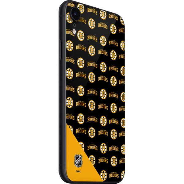 NHL Boston Bruins Pattern iPhone SE (2nd & 3rd Gen) Skin