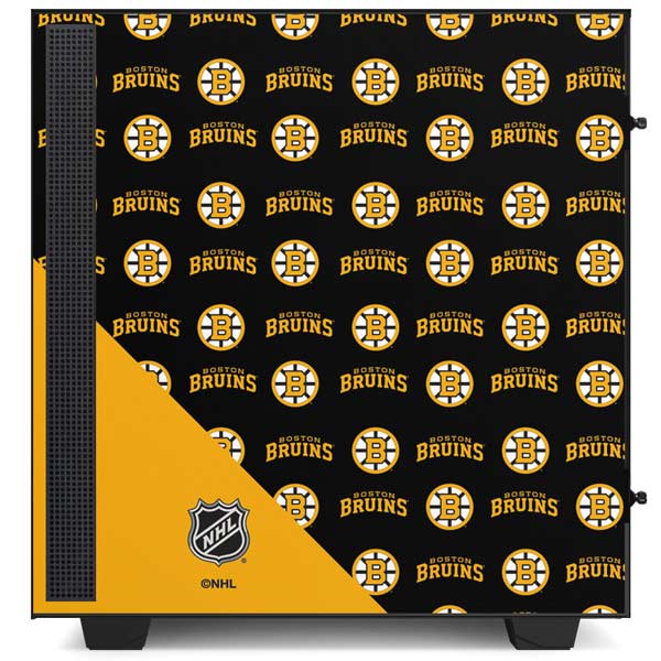 NHL Boston Bruins Pattern NZXT H510 Compact ATX Mid-Tower Case Skin