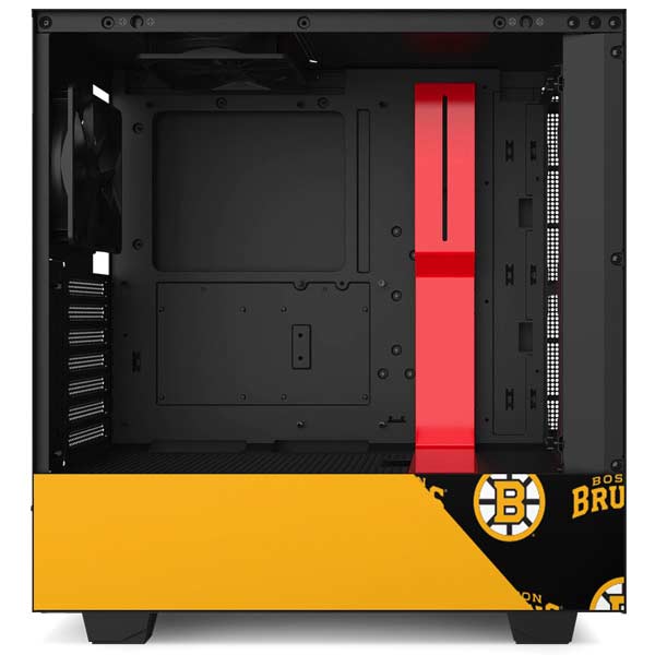NHL Boston Bruins Pattern NZXT H510 Compact ATX Mid-Tower Case Skin