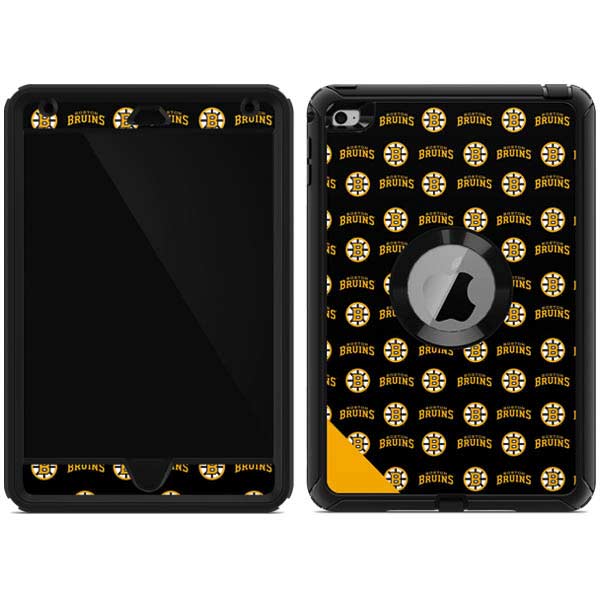 NHL Boston Bruins Pattern Otterbox Defender iPad Skin