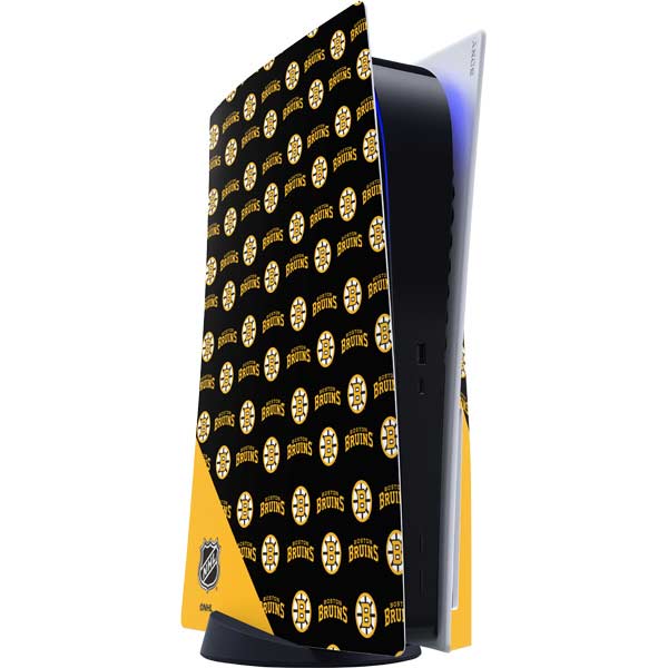 NHL Boston Bruins Pattern PS5 Console Skin