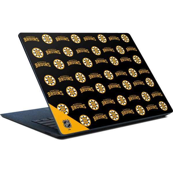 NHL Boston Bruins Pattern Surface Laptop Skin