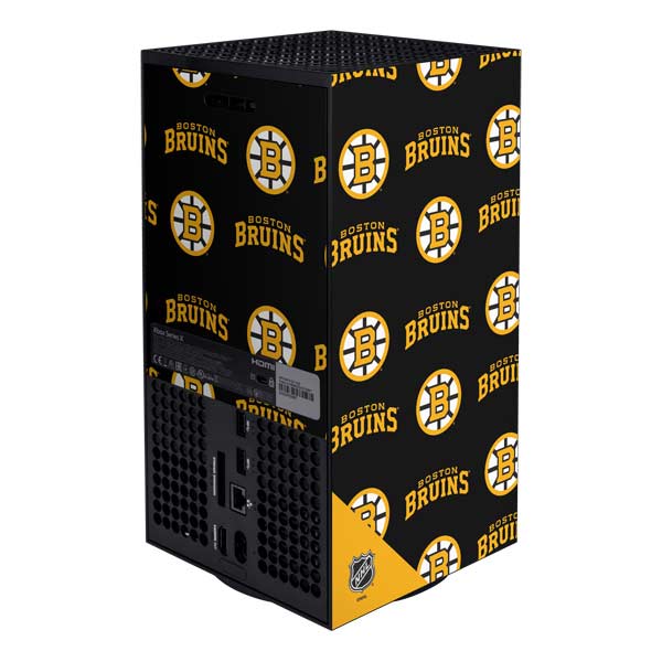 NHL Boston Bruins Pattern Xbox Series X Bundle Skin