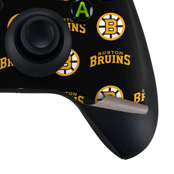 NHL Boston Bruins Pattern Xbox Series X Bundle Skin