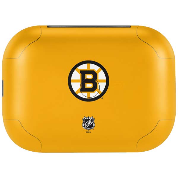 NHL Boston Bruins Solid Background Amazon Echo Buds Skin