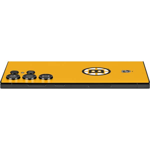 NHL Boston Bruins Solid Background Galaxy S24 Ultra Skin