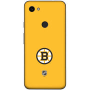 NHL Boston Bruins Solid Background Google Pixel 3a Skin
