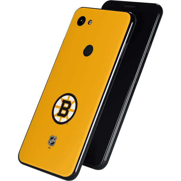 NHL Boston Bruins Solid Background Google Pixel 3a Skin