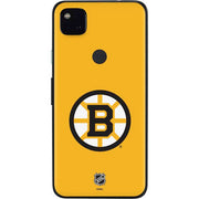 NHL Boston Bruins Solid Background Google Pixel 4a Skin