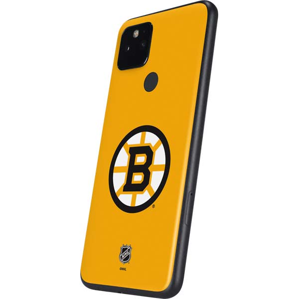 NHL Boston Bruins Solid Background Google Pixel 5 Skin