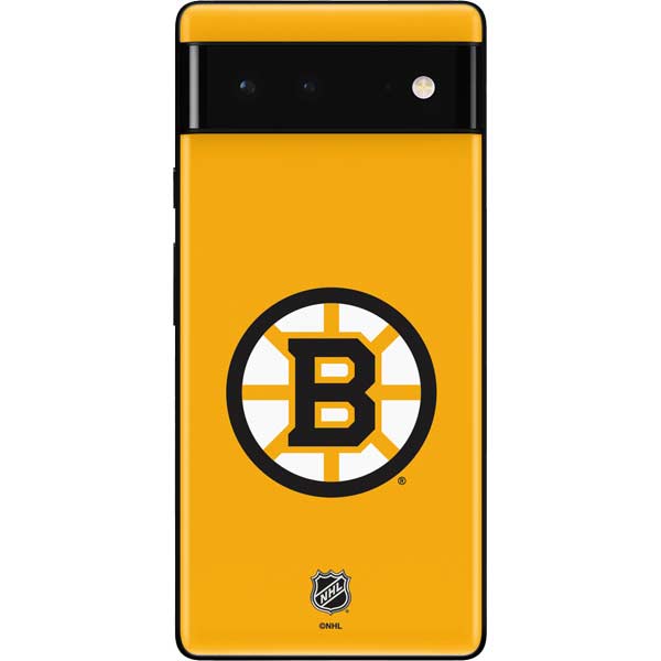 NHL Boston Bruins Solid Background Google Pixel 6 Skin