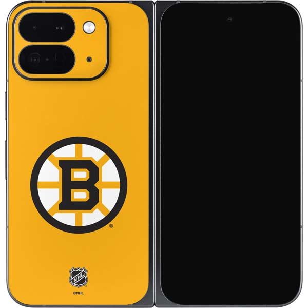 NHL Boston Bruins Solid Background Google Pixel 9 Pro Fold Skin