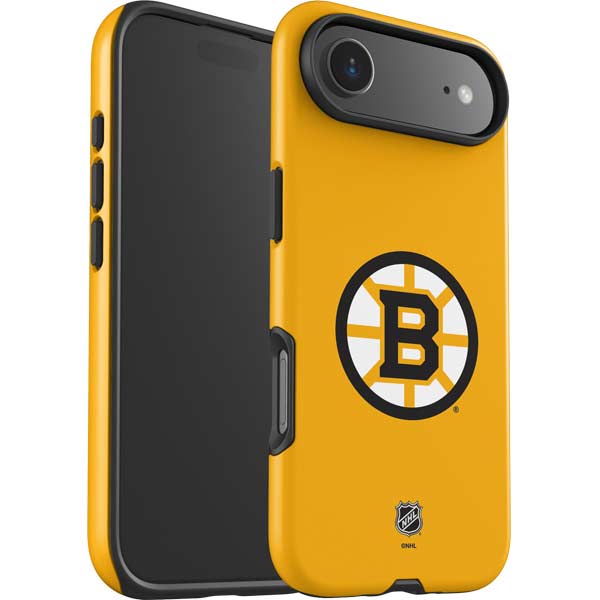 NHL Boston Bruins Solid Background iPhone 17 Air Impact Case