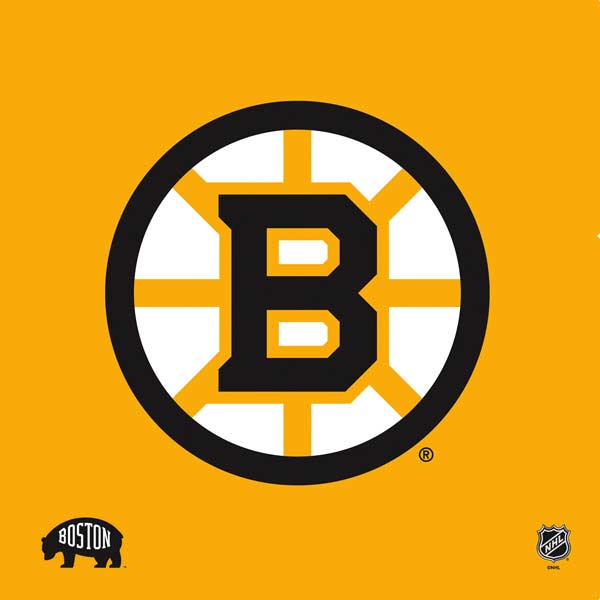 NHL Boston Bruins Solid Background PS4 Console and Controller Bundle Skin