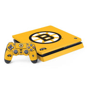 NHL Boston Bruins Solid Background PS4 Slim Bundle Skin