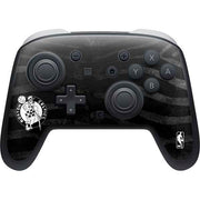 NBA Boston Celtics Black Animal Print Nintendo Switch 2 (2025) Pro Controller Skin