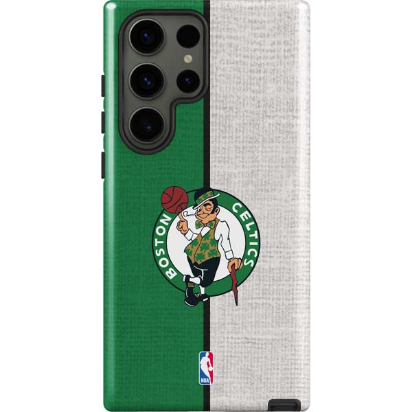 NBA Boston Celtics Canvas Galaxy S23 Ultra Pro Case