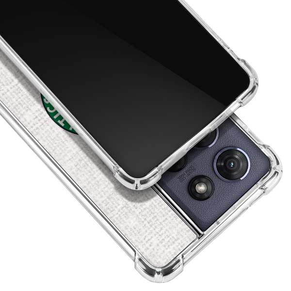 NBA Boston Celtics Canvas Moto G Play 5G (2025) Clear Case