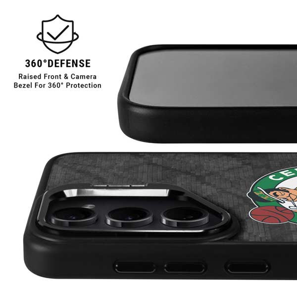 NBA Boston Celtics Dark Rust Galaxy S26 Ultra Kickstand Case
