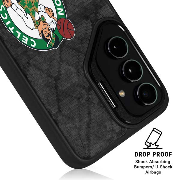 NBA Boston Celtics Dark Rust Galaxy S26 Ultra Kickstand Case