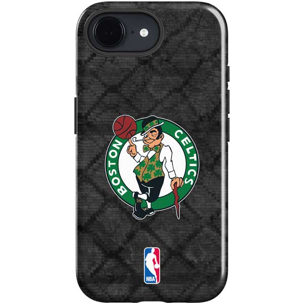 NBA Boston Celtics Dark Rust iPhone 16e Impact Case
