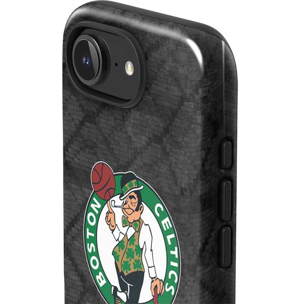 NBA Boston Celtics Dark Rust iPhone 16e Impact Case