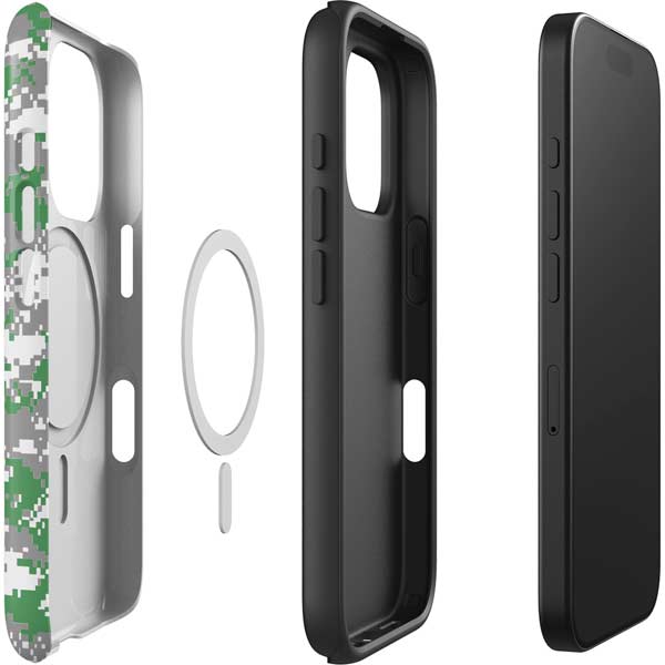 NBA Boston Celtics Digi Camo iPhone 16 Pro Max Magsafe Impact Case
