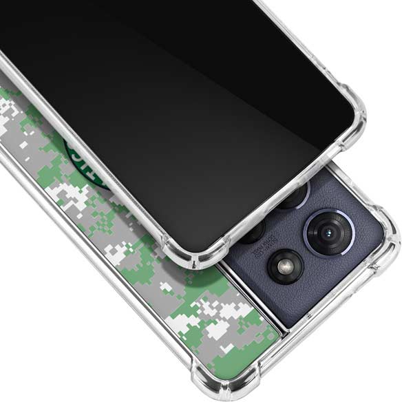 NBA Boston Celtics Digi Camo Moto G Power 5G (2025) Clear Case