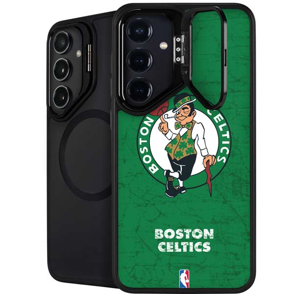 NBA Boston Celtics Green Primary Logo Galaxy S26 Plus Kickstand Case