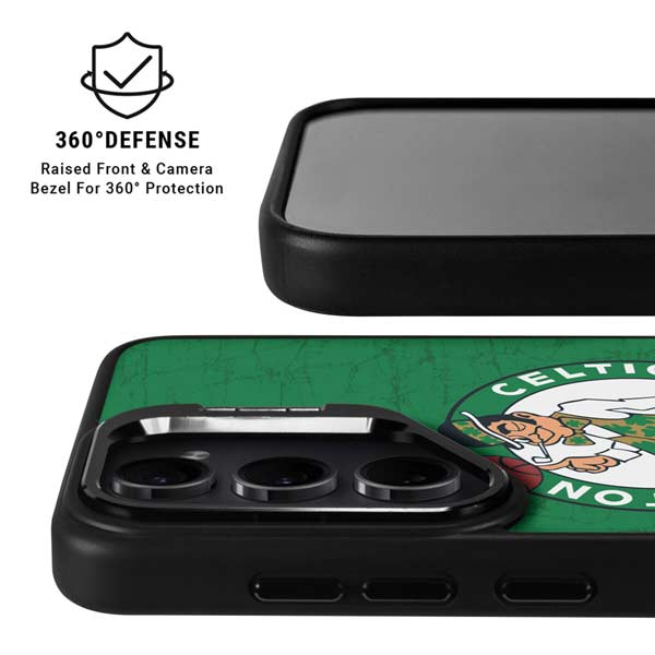 NBA Boston Celtics Green Primary Logo Galaxy S26 Plus Kickstand Case