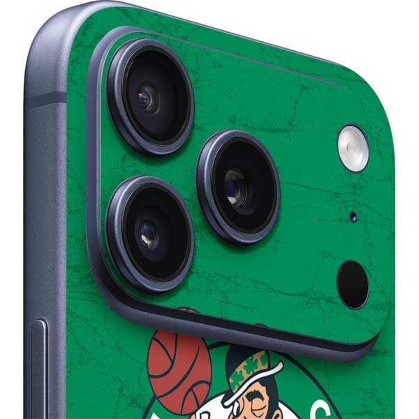NBA Boston Celtics Green Primary Logo iPhone 17 Pro Skin