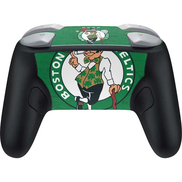 NBA Boston Celtics Green Primary Logo Nintendo Switch 2 (2025) Pro Controller Skin