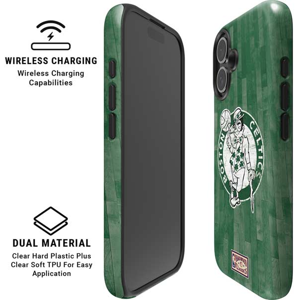 NBA Boston Celtics Hardwood Classics iPhone 16 Magsafe Impact Case