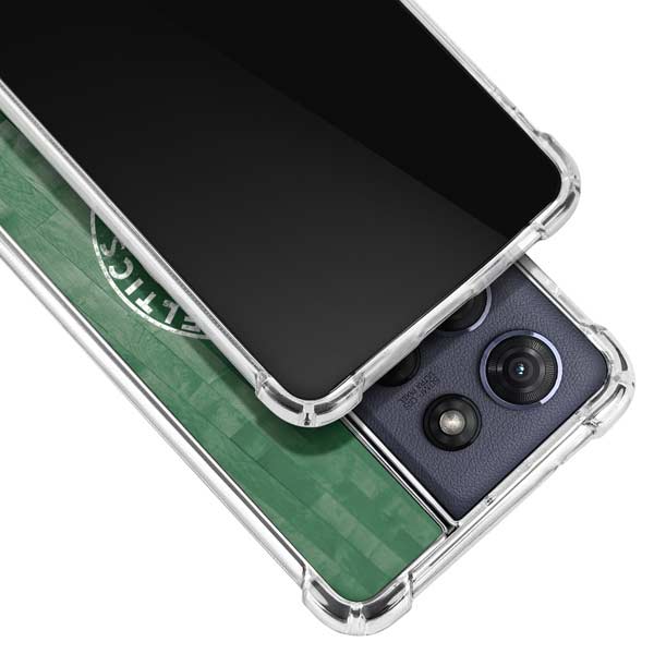 NBA Boston Celtics Hardwood Classics Moto G 5G (2025) Clear Case