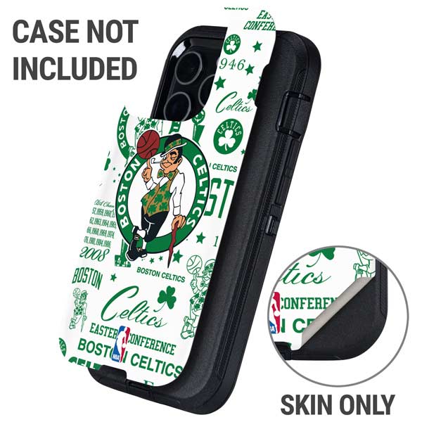 NBA Boston Celtics Historic Blast Otterbox Defender iPhone Skin
