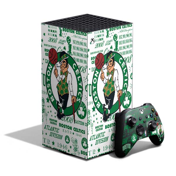 NBA Boston Celtics Historic Blast XBox Series X Digital Edition Bundle Skin
