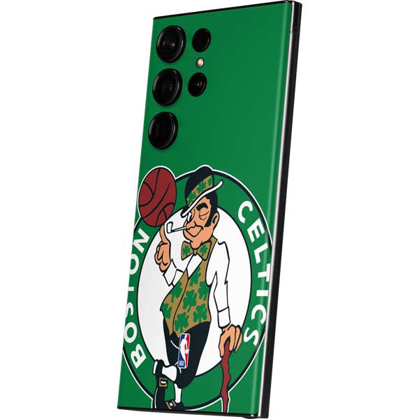 NBA Boston Celtics Large Logo Galaxy Skins