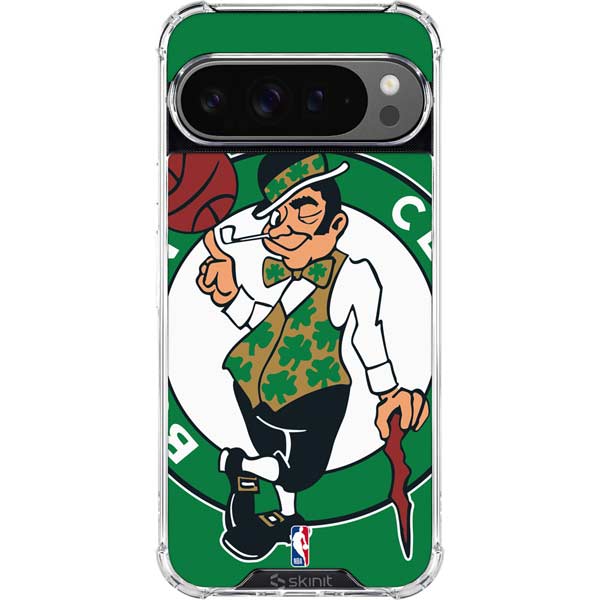 NBA Boston Celtics Large Logo Google Pixel 10 Pro XL Clear Case