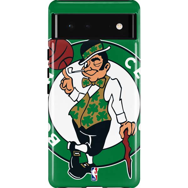 NBA Boston Celtics Large Logo Pixel Cases