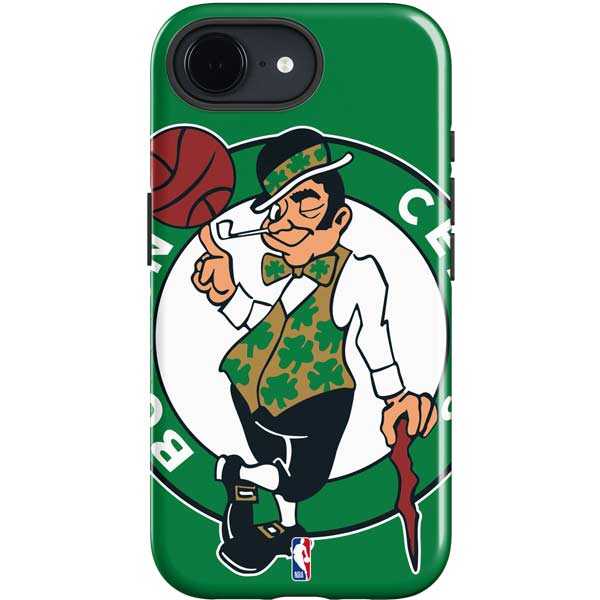 NBA Boston Celtics Large Logo iPhone 16e Impact Case