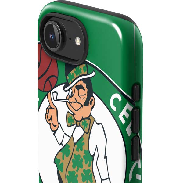 NBA Boston Celtics Large Logo iPhone 16e Impact Case