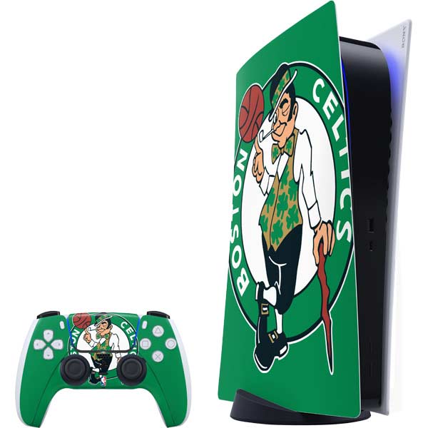 NBA Boston Celtics Large Logo PlayStation PS5 Skins