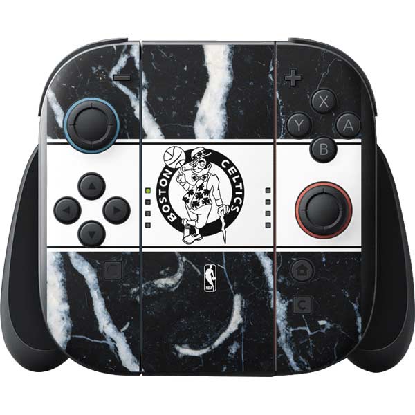 NBA Boston Celtics Marble Nintendo Switch 2 (2025) with Joy-Con Skin